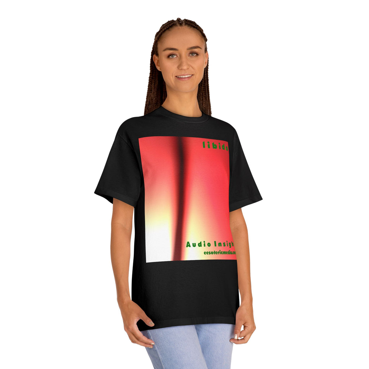 'Libido' (Audio Insight) Surreal Swirling Graphic Classic Fit T-Shirt