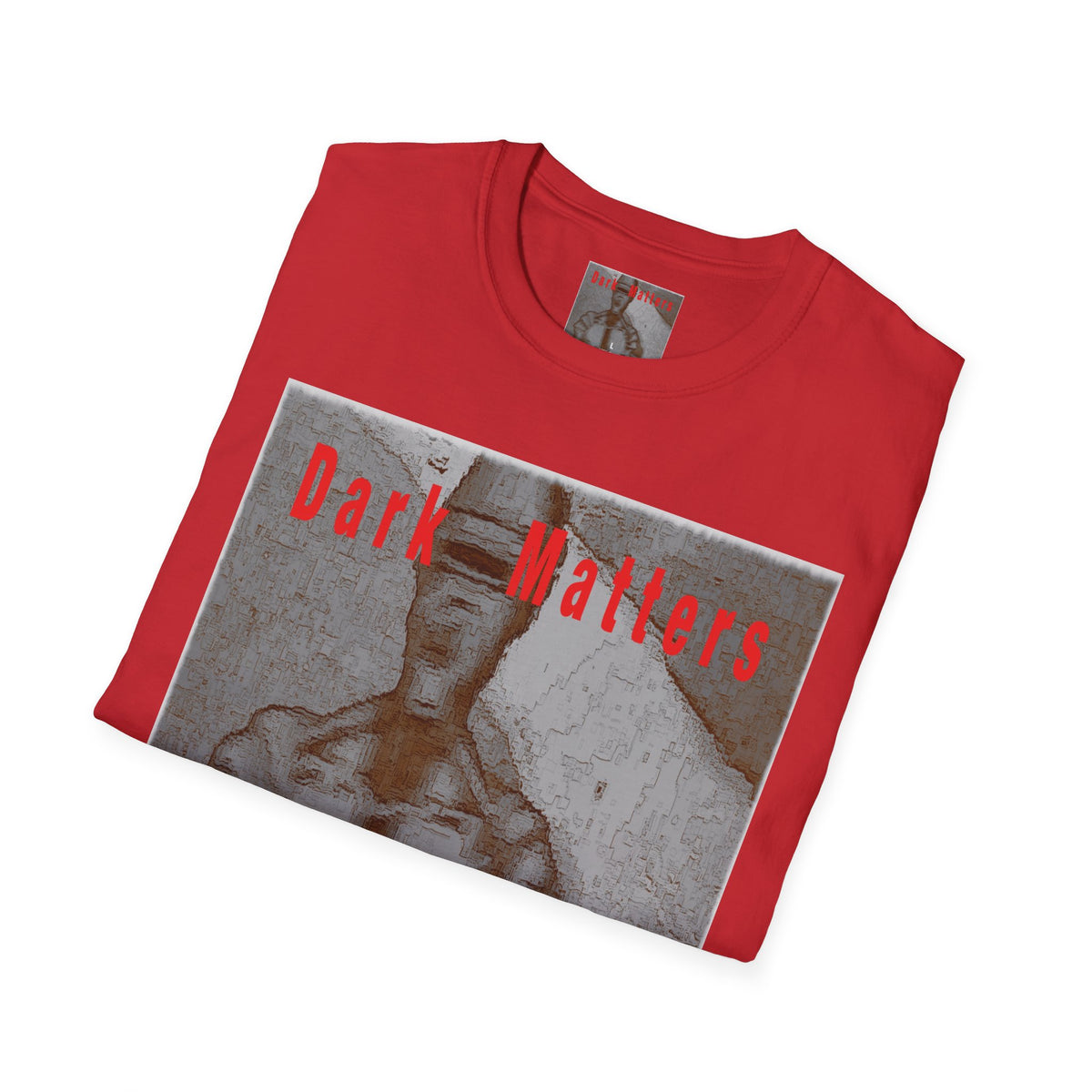 „Dark Matters" (The Deliverance Boys) Sci-Fi Retro-Roboter Softstyle-Grafik-T-Shirt