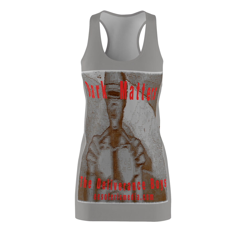 „Dark Matters“ (The Deliverance Boys) Retro-Sci-Fi-Grafik-Racerback-Kleid