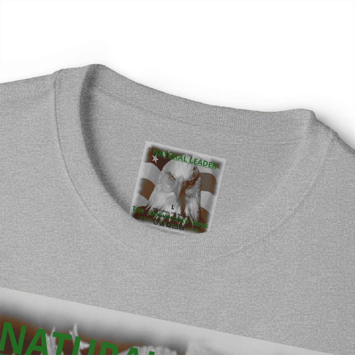 „Natural Leader“ (The Deliverance Boys) Weißkopfseeadler-Grafik Oversize-Boxy-T-Shirt