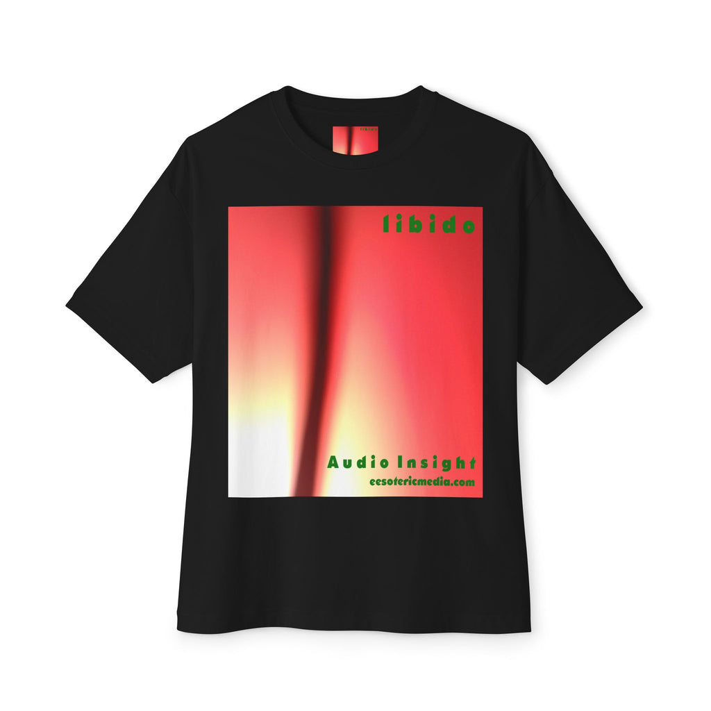 „Libido" (Audio Insight) surreal geschwungenes Grafik-T-Shirt, oversized und kastig geschnitten