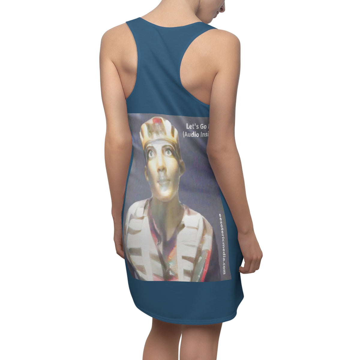 Robe dos nageur « Let's Go Now » (Audio Insight) design alien/ancien de science-fiction