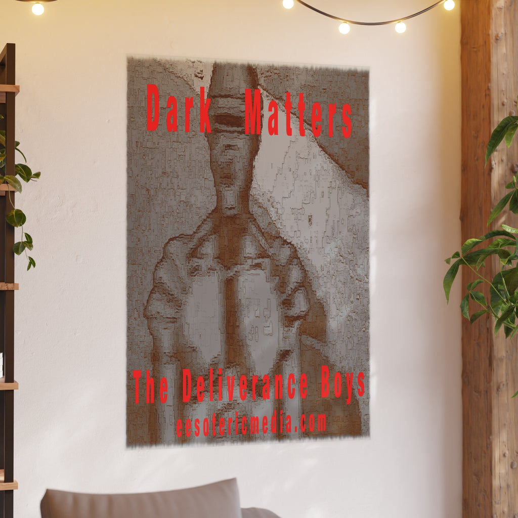 《Dark Matters》 (The Deliverance Boys) 复古恐怖机器人艺术画（大幅尺寸），100 × 150 厘米