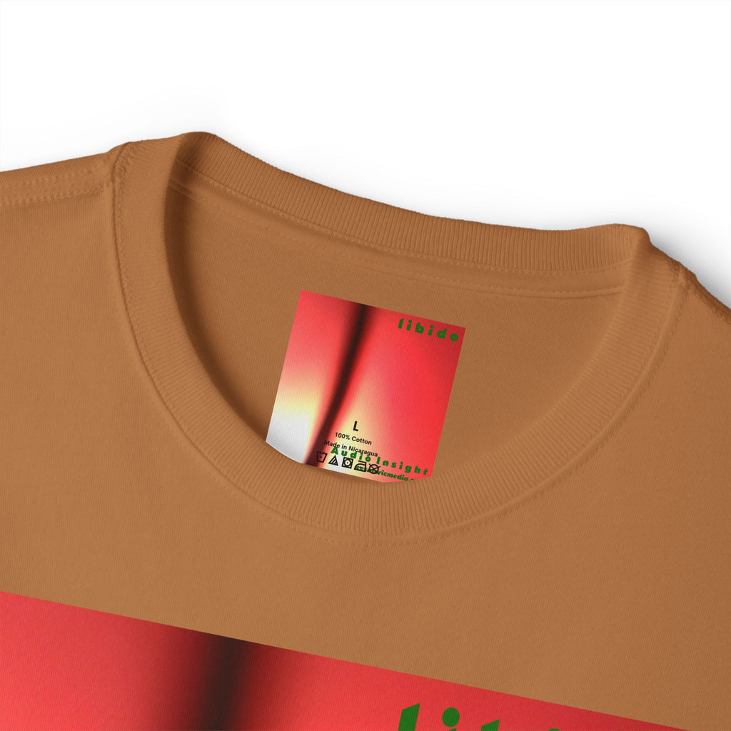 „Libido" (Audio Insight) surreal geschwungenes Grafik-T-Shirt, oversized und kastig geschnitten