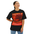 'Him And His Animals' (The Deliverance Boys) Surreal Cat Graphic Oversize T-Shirt