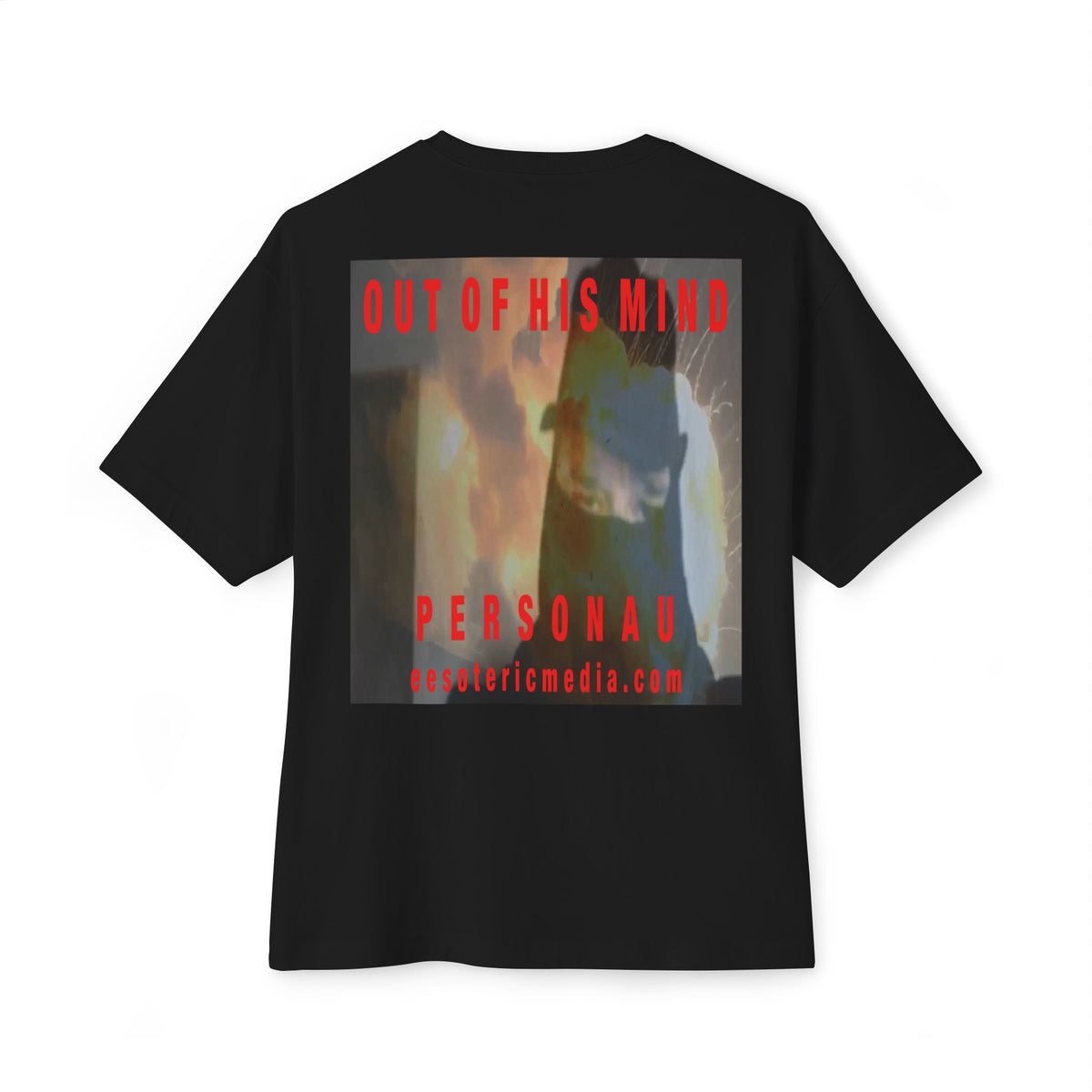 'Out Of His Mind' (PersonaU) Camiseta Oversize Boxy con Gráfico Dark Militia