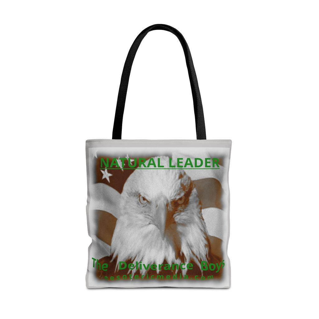 'Natural Leader' (The Deliverance Boys) Bald Eagle Design Tote Bag 18"x18" (45cm x 45cm)