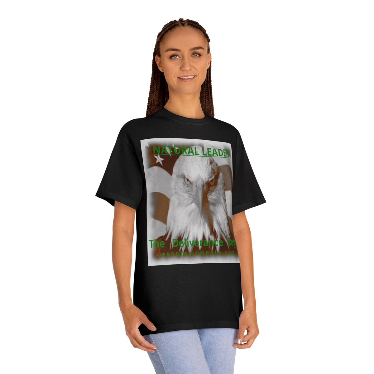 'Natural Leader' (The Deliverance Boys) Camiseta Softstyle Gráfica de Águila Calva