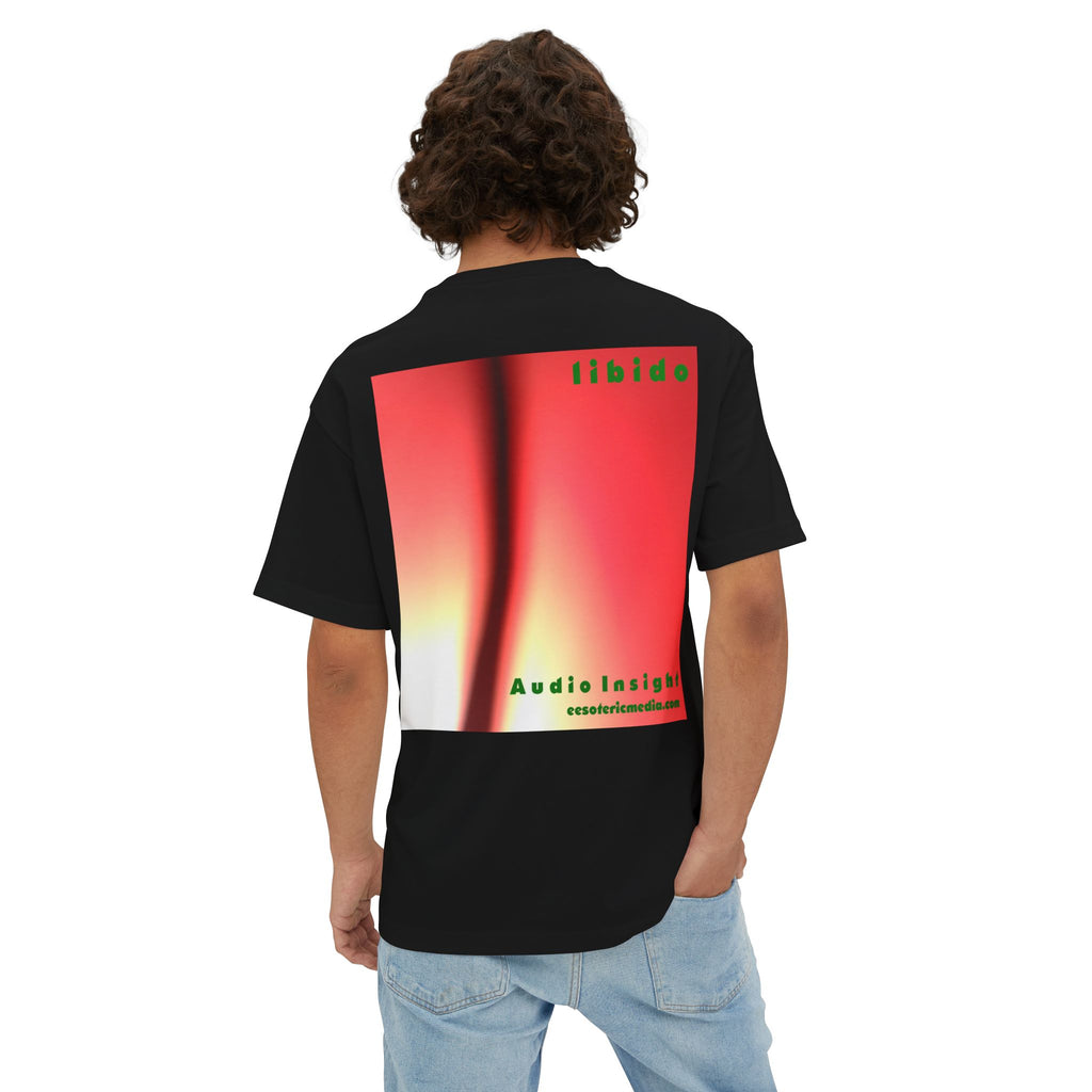 „Libido" (Audio Insight) surreal geschwungenes Grafik-T-Shirt, oversized und kastig geschnitten