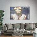 Large 'Let's Go Now' (Audio Insight) Sc Fi Alien/Ancient Design Art Print  60"x40" (150cm x 100cm)