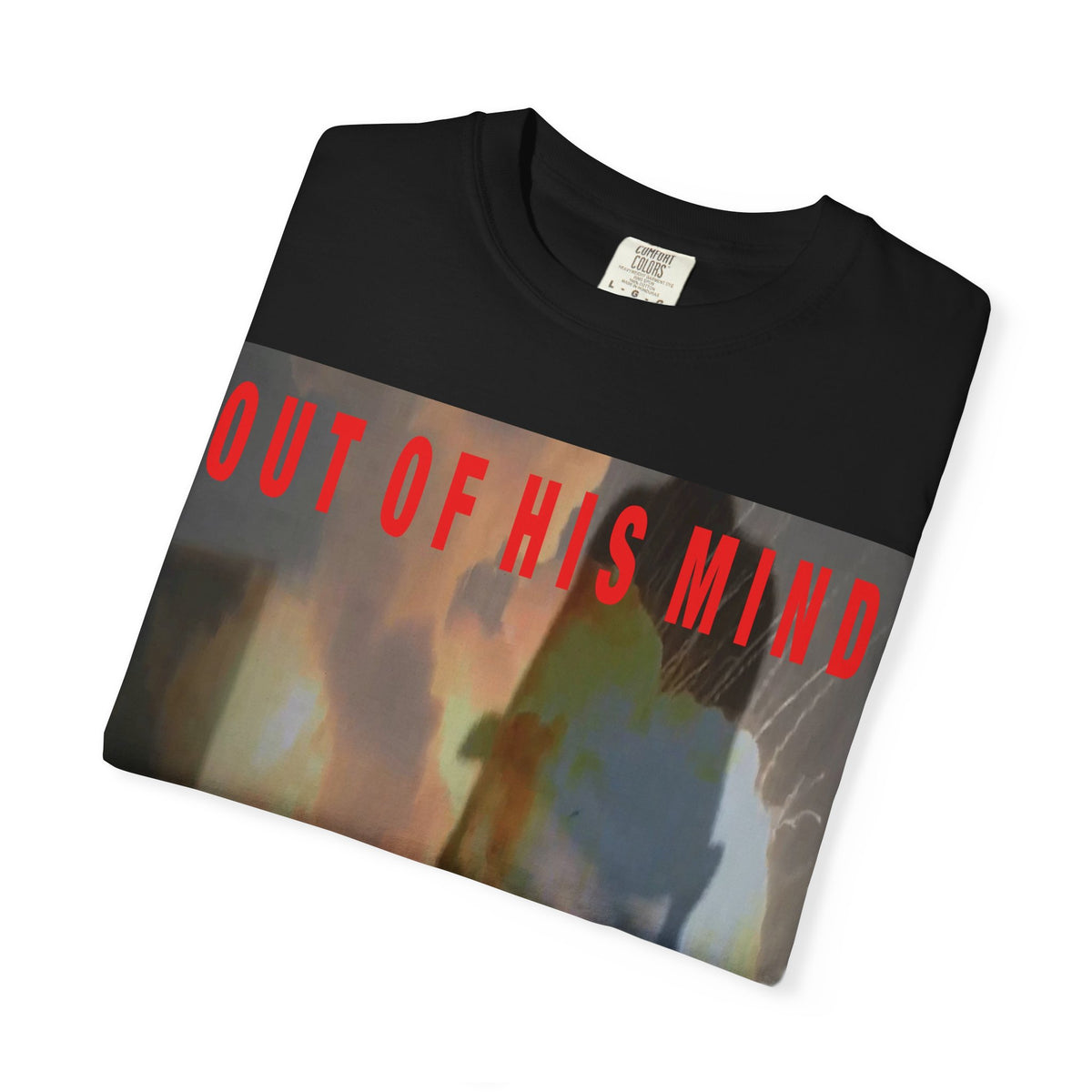 'Out of His Mind' (PersonaU) Surreal Dark Graphic Classic Fit T-Shirt