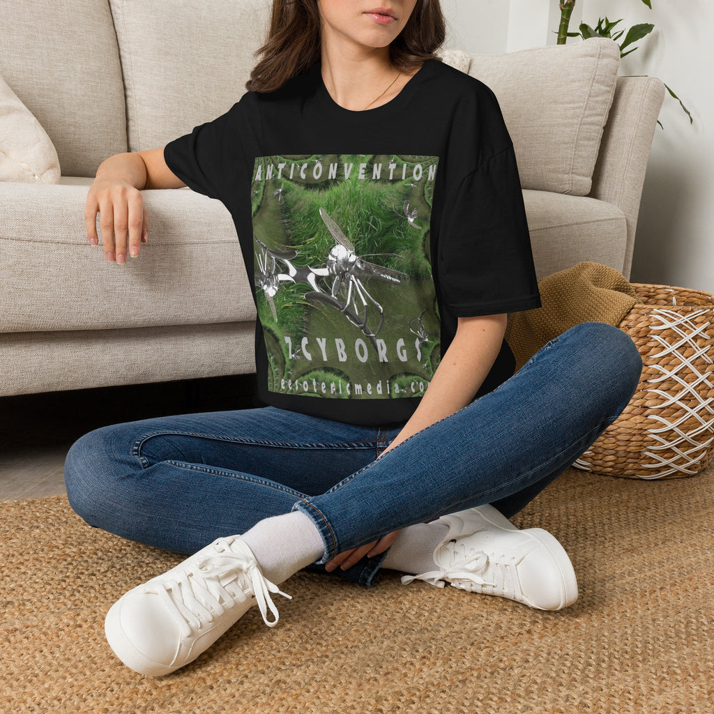 'Anticonvention' (7Cyborgs) Cyber Dragonfly Softstyle Graphic T-Shirt