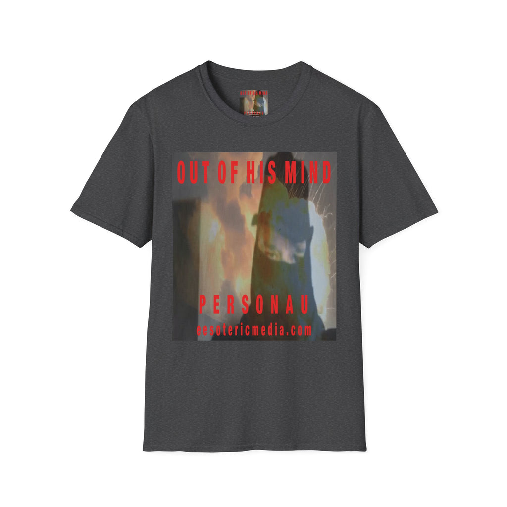 T-shirt graphique « Out Of His Mind » (PersonaU) de la milice dangereuse, style doux