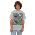 T-shirt oversize à coupe carrée avec graphisme artistique « Surreal Kaleidoscope » (Audio Insight) : « Do You Want Some? »