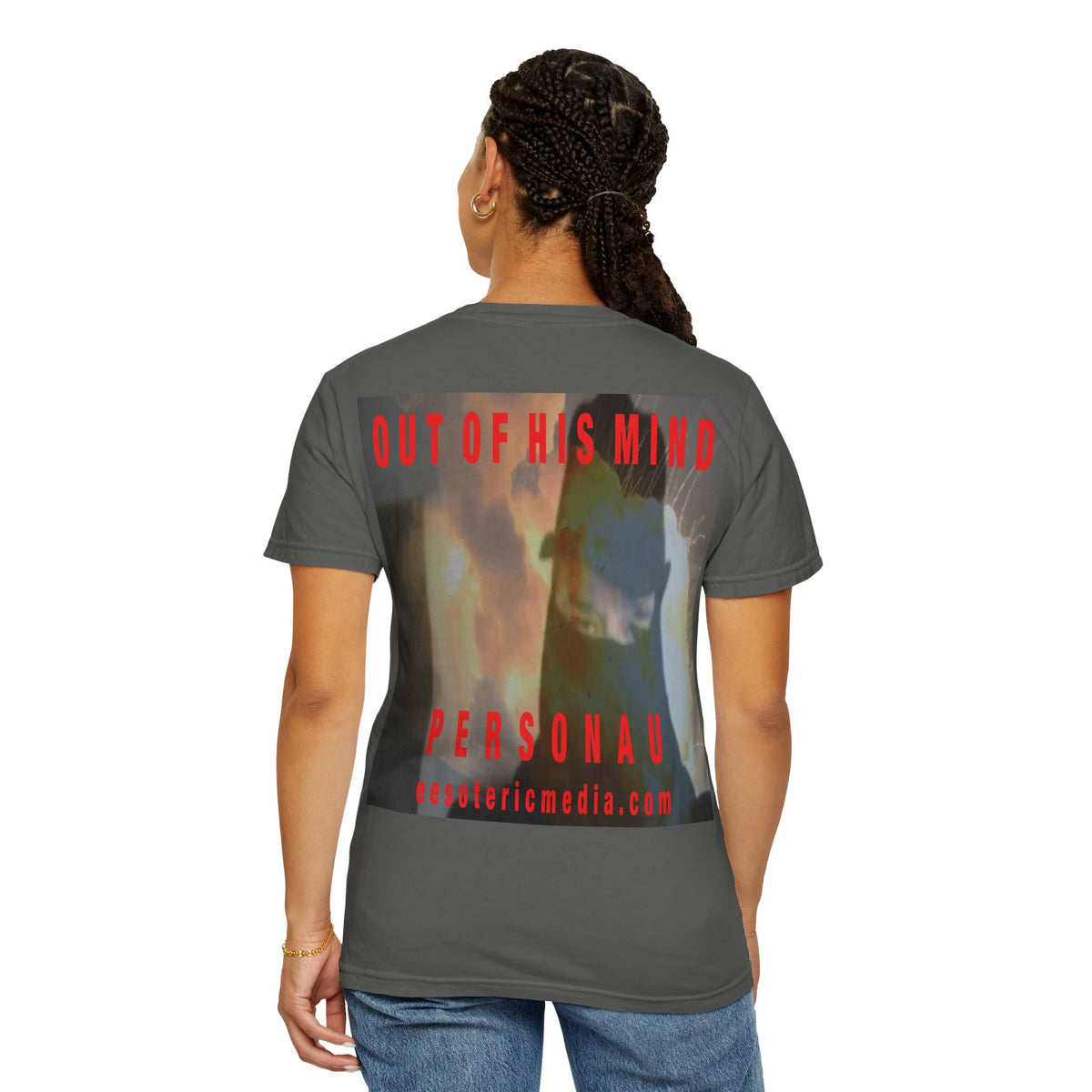 'Out of His Mind' (PersonaU) Surreal Dark Graphic Classic Fit T-Shirt