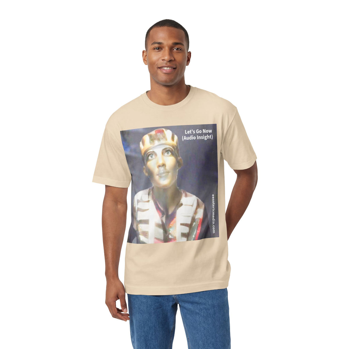 « Let's Go Now » (Audio Insight) T-shirt coupe classique au design extraterrestre/antique de science-fiction