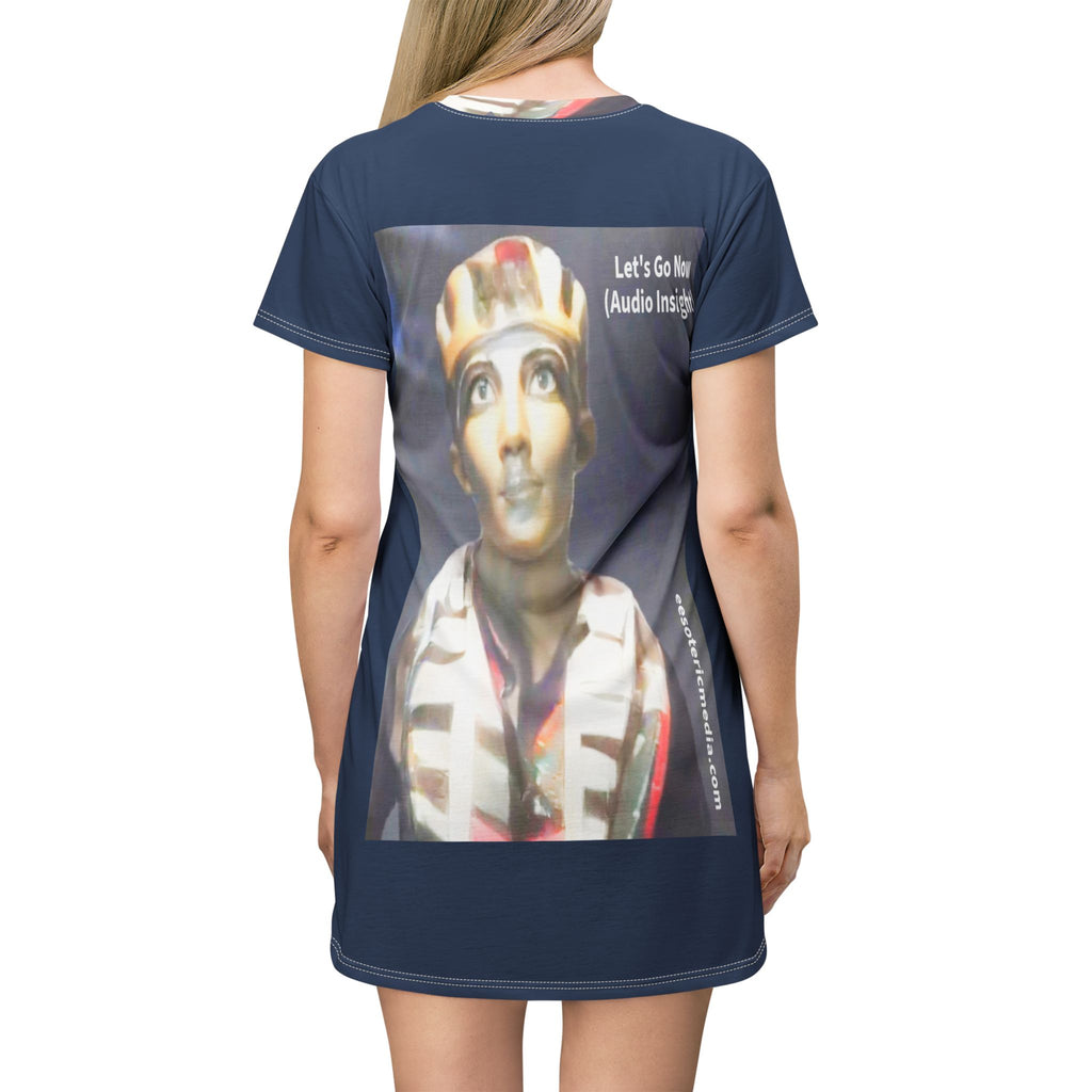 « Let's Go Now » (Audio Insight) Robe t-shirt au design alien/ancien de science-fiction