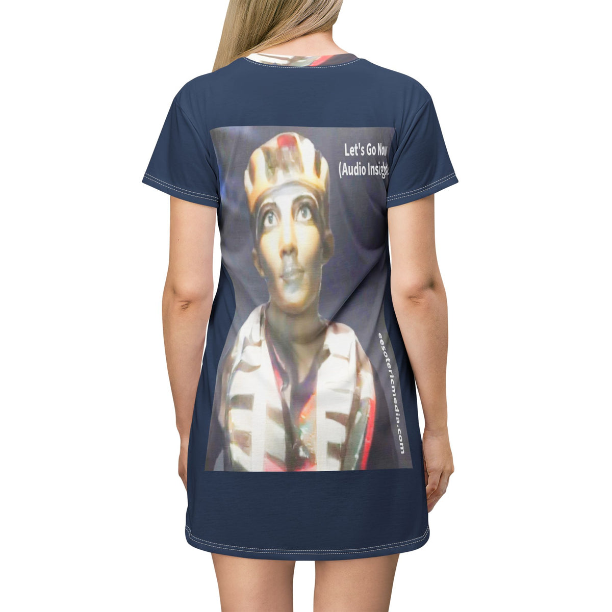 « Let's Go Now » (Audio Insight) Robe t-shirt au design alien/ancien de science-fiction