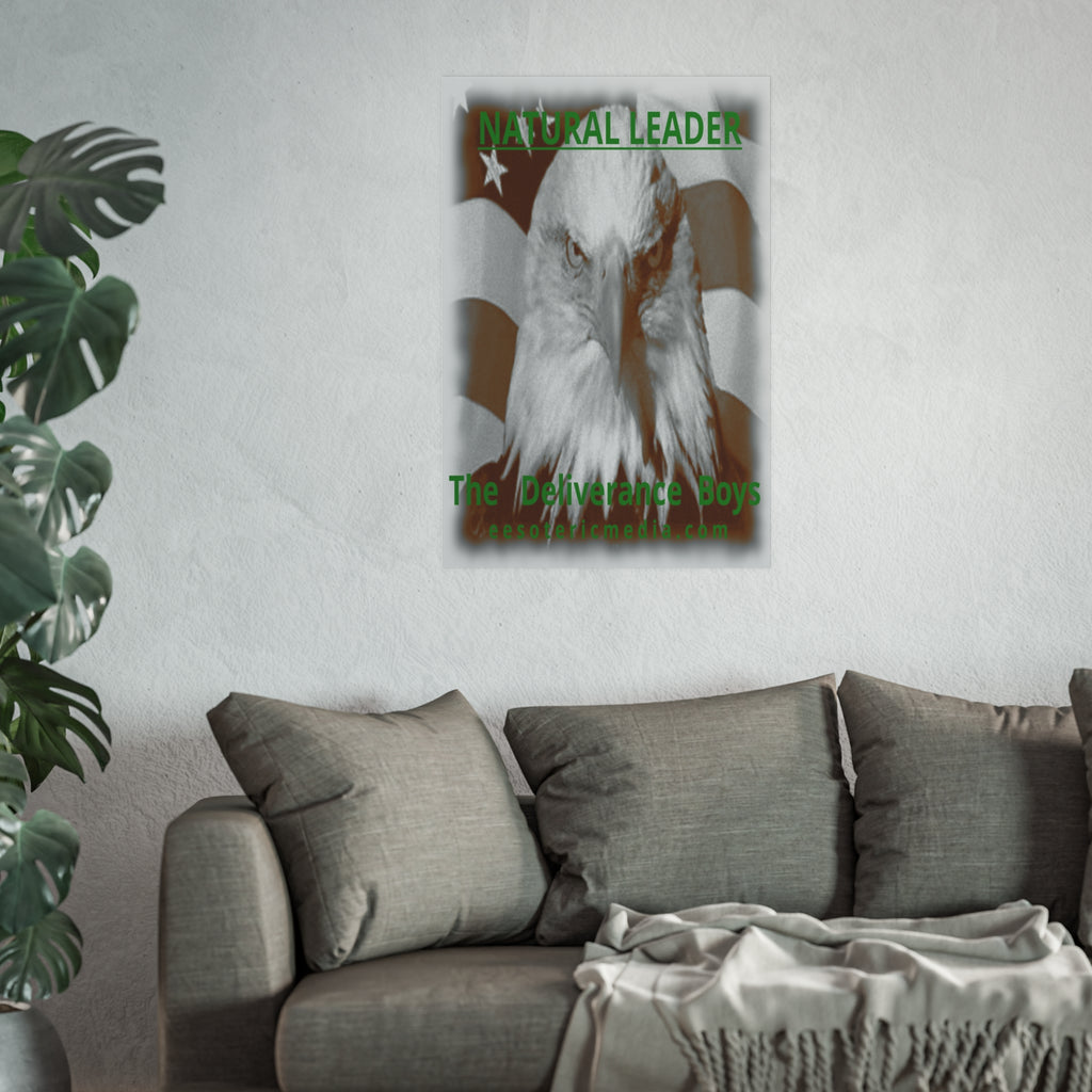 „Natural Leader“ (The Deliverance Boys) Kunstdruck mit einem Weißkopfseeadler, 60 × 90 cm