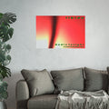 « Libido » (Audio Insight) Impression artistique surréaliste aux formes tourbillonnantes, 90 × 60 cm