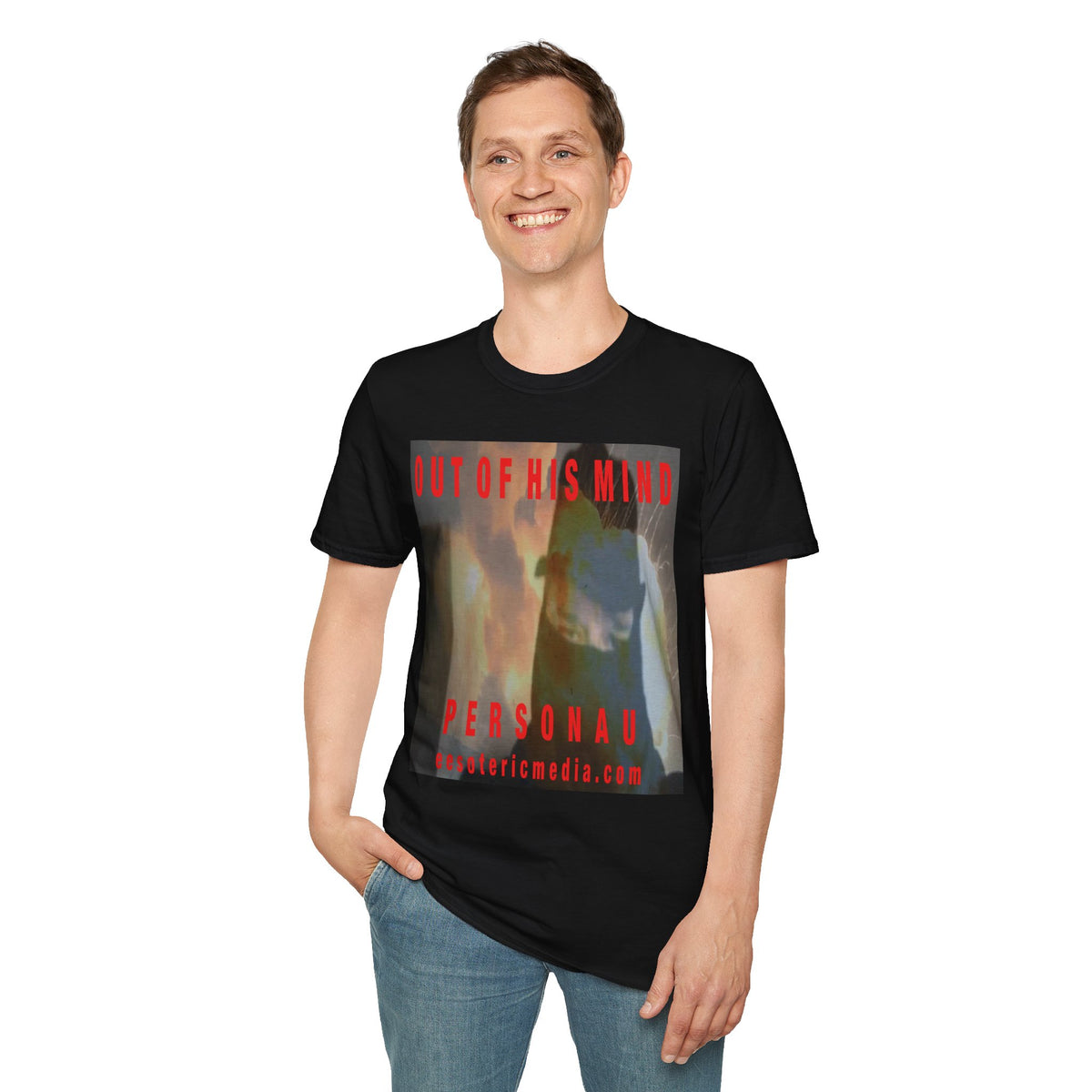 „Out Of His Mind" (PersonaU) Dangerous Militia Graphic Softstyle T-Shirt