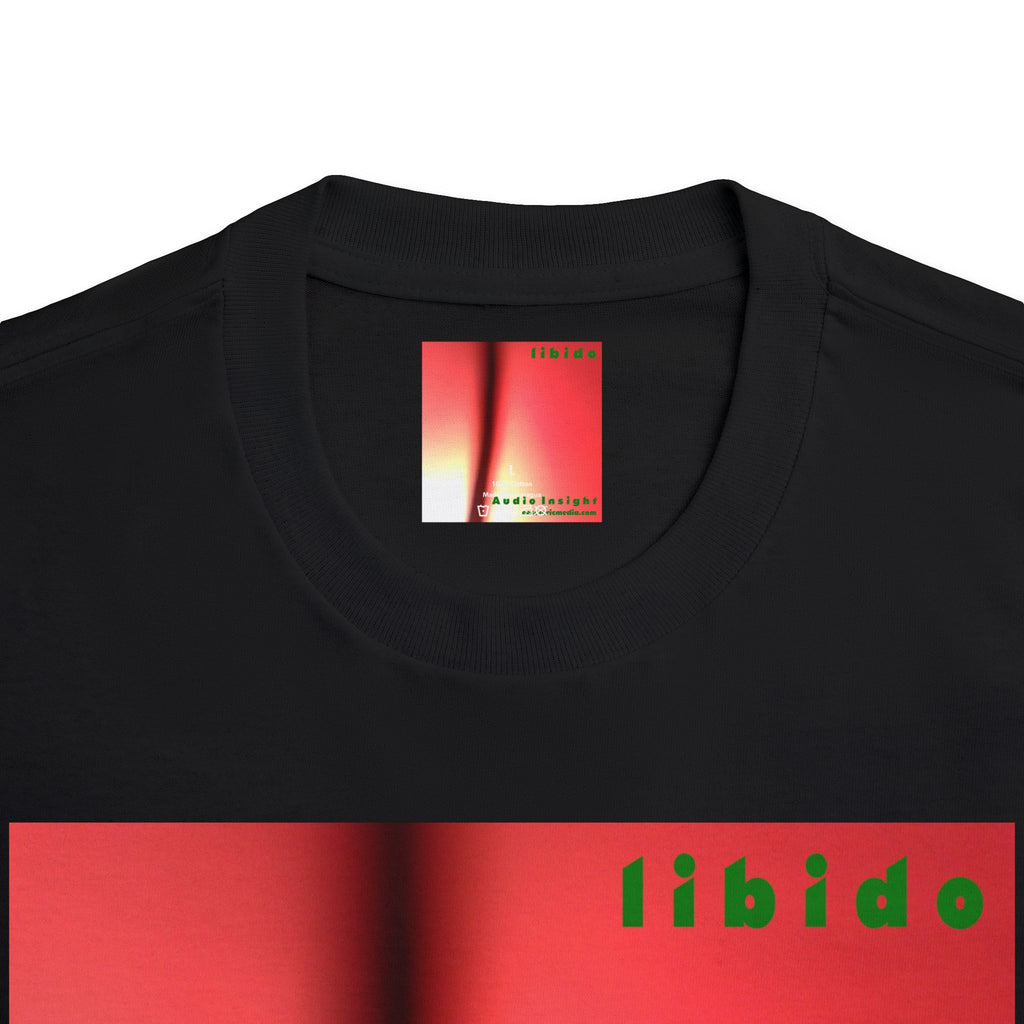 T-shirt coupe classique « Libido » (Audio Insight) à motif tourbillonnant surréaliste