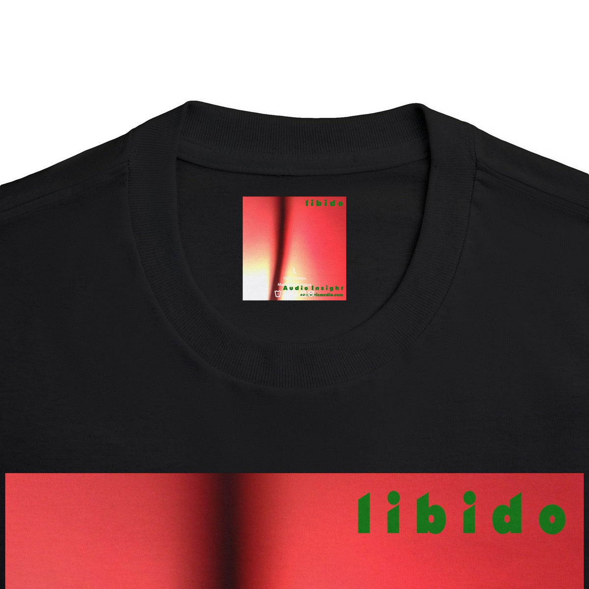 'Libido' (Audio Insight) Surreal Swirling Graphic Classic Fit T-Shirt