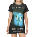 'Grab The AK' (Audio Insight) Sinister Surreal Digital Being Graphic T-Dress