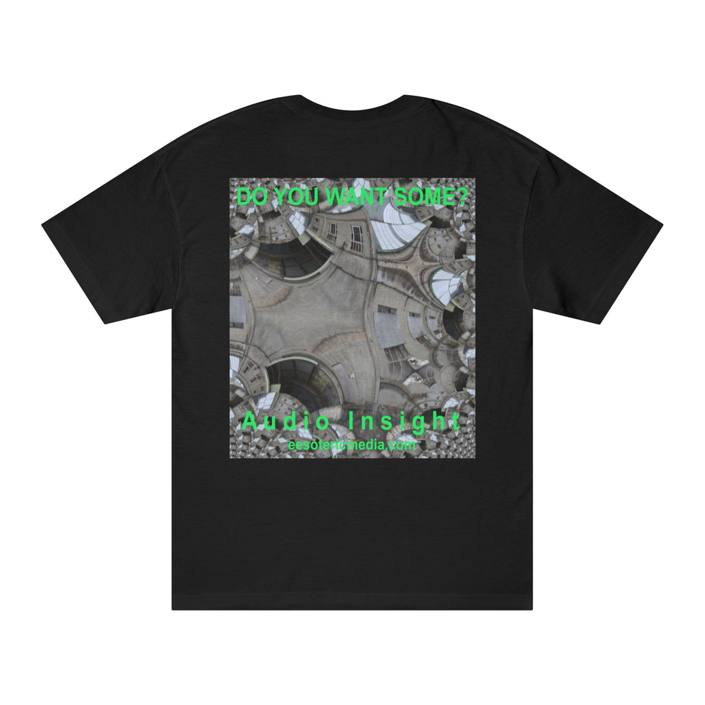 'Do You Want Some?' (Audio Insight) Surreal Kaleidoscope Art Graphic Classic Fit T-Shirt