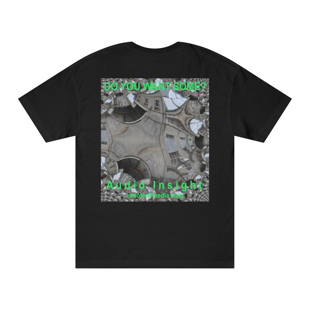 'Do You Want Some?' (Audio Insight) Surreal Kaleidoscope Art Graphic Classic Fit T-Shirt