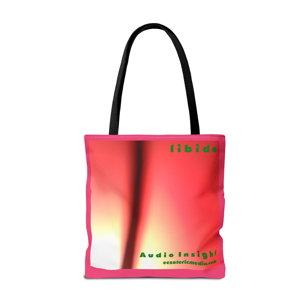 „Libido" (Audio Insight) Surreal Wirbelnde Grafik-Einkaufstasche 45 cm x 45 cm