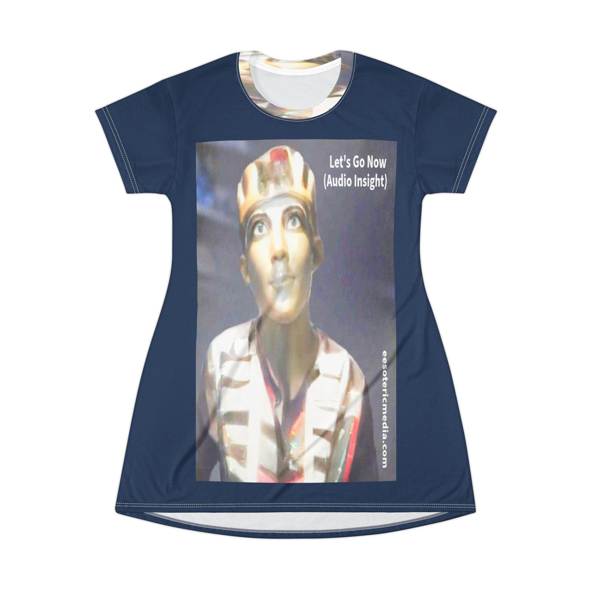 « Let's Go Now » (Audio Insight) Robe t-shirt au design alien/ancien de science-fiction