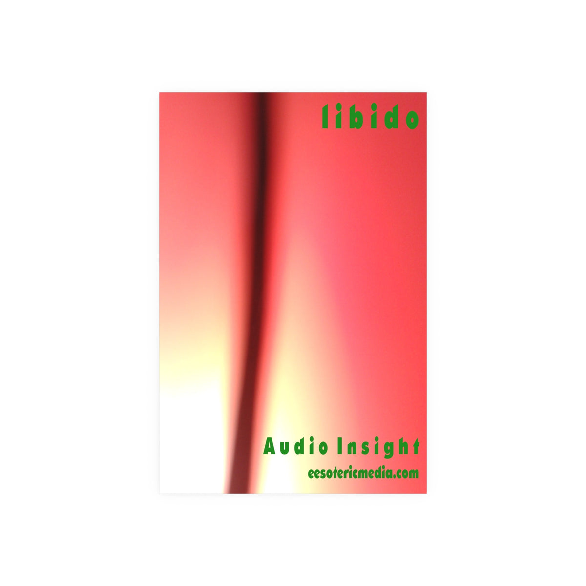 Large 'Libido' (Audio Insight) Swirling Surreal Art Print 40"x60" (100cm x 150cm)