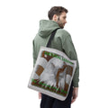 'Natural Leader' (The Deliverance Boys) Bald Eagle Design Tote Bag 18"x18" (45cm x 45cm)