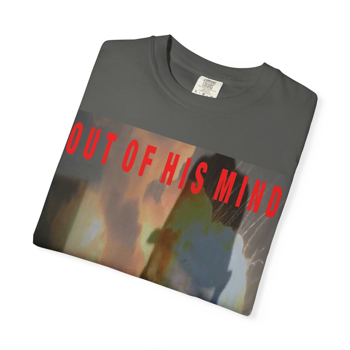 'Out of His Mind' (PersonaU) Surreal Dark Graphic Classic Fit T-Shirt