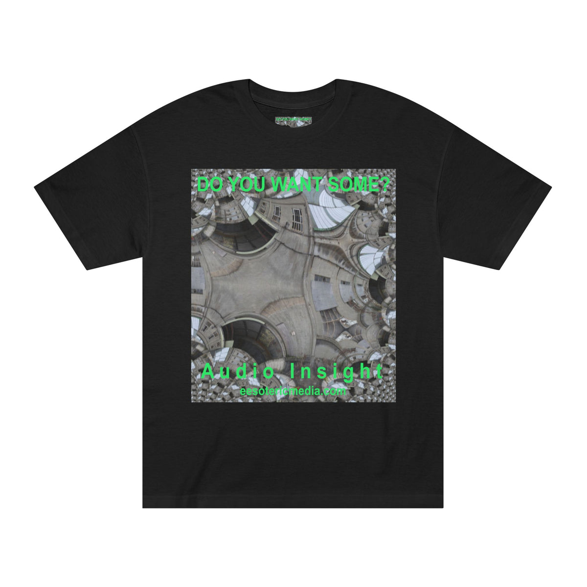 'Do You Want Some?' (Audio Insight) Surreal Kaleidoscope Art Graphic Classic Fit T-Shirt